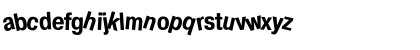 Download DrunkC Regular Font Lowercase Preview