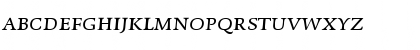Download DTL Dorian T Caps Italic Font Lowercase Preview