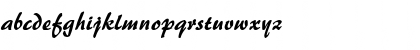Download Brush 445 Normal Font Lowercase Preview