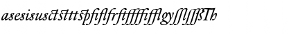 Download DTL Elzevir T Book Alternate Italic Font Lowercase Preview