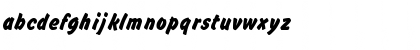 Download Brush Hand Regular Font Lowercase Preview
