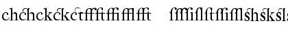 Download DTL Fleischmann D Alternative Regular Font Lowercase Preview