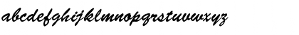 Download Brush Script Regular Font Lowercase Preview