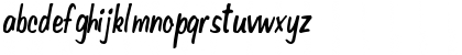 Download Brush Regular Font Lowercase Preview