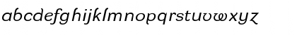 Download DynaGrotesk RXE Italic Font Lowercase Preview