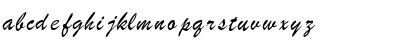 Download BrushScriptSW Light Font Lowercase Preview