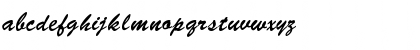 Download BrushScrJoiD Regular Font Lowercase Preview
