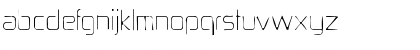 Download Zekton Gaunt Regular Font Lowercase Preview