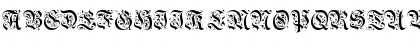 Download BrusselsTitlingCaps Regular Font Lowercase Preview