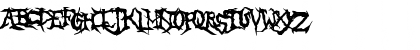 Download Brutal Tooth Regular Font Lowercase Preview
