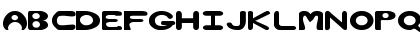 Download Bubble Wide Regular Font Lowercase Preview