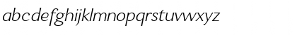 Download Enzia Light Italic Font Lowercase Preview