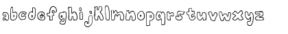Download bubblii Regular Font Lowercase Preview