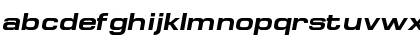 Download EuropeExt Bold Italic Font Lowercase Preview