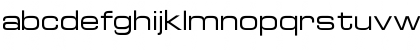 Download Euro TechnicExt Font Lowercase Preview