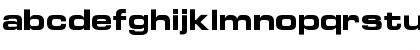 Download Euro TechnicExtBold Font Lowercase Preview