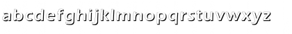 Download EverestDemiShadow Regular Font Lowercase Preview