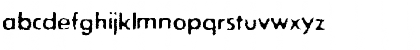 Download ExposureRoughOneC Regular Font Lowercase Preview