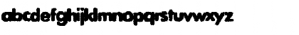 Download ExposureRoughThreeC Regular Font Lowercase Preview