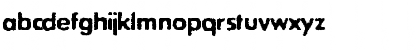 Download ExposureRoughTwoC Regular Font Lowercase Preview