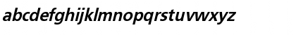 Download BudboyerObl-Bol Regular Font Lowercase Preview