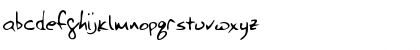 Download BudsHand Regular Font Lowercase Preview