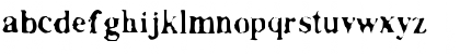 Download Facsimiled Light Font Lowercase Preview