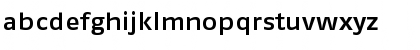 Download FagoExTf Medium Font Lowercase Preview