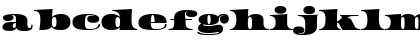 Download Federal Regular Font Lowercase Preview