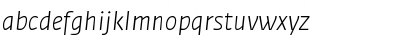 Download Fedra Sans Light Italic Font Lowercase Preview