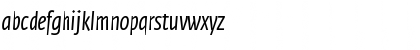 Download Fedra Sans Condensed Std Book Italic Font Lowercase Preview