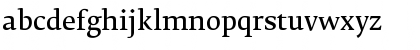Download FedraSerifB Normal Font Lowercase Preview