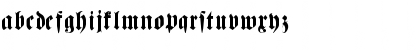 Download Fette Haenel Fraktur Regular Font Lowercase Preview