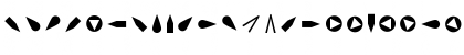Download FFDingbats ArrowsTwo Font Lowercase Preview