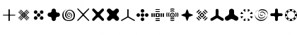 Download FFDingbats SignsTwo Font Lowercase Preview
