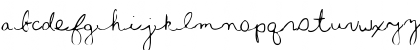 Download FG Chelsea's Handwriting Regular Font Lowercase Preview