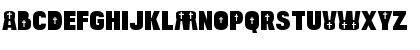Download Bulltoad Crucifix Regular Font Lowercase Preview