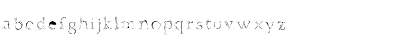 Download Finial Eaten Font Lowercase Preview