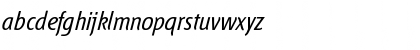 Download Fontana ND Aa OsF Italic Font Lowercase Preview