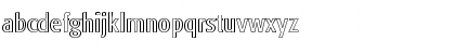 Download Formata Condensed Outline Font Lowercase Preview