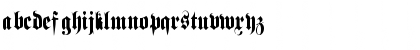 Download Fraktur Medium Font Lowercase Preview