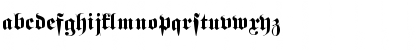 Download FrakturEF Bold Font Lowercase Preview