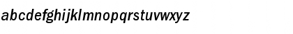 Download ITC Franklin Gothic Medium Condensed Italic Font Lowercase Preview
