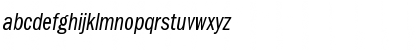 Download FranklinGothicBookCmpC Italic Font Lowercase Preview