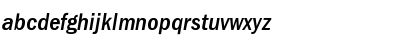 Download FranklinGothicEF MediCondIta Font Lowercase Preview
