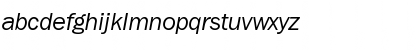 Download ITC Franklin Gothic Book Italic Font Lowercase Preview