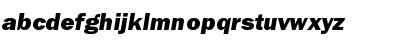 Download ITC Franklin Gothic LT Heavy Italic Font Lowercase Preview