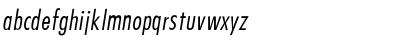 Download Futura CondMediumOblique Font Lowercase Preview