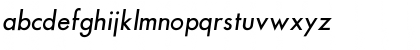 Download FuturaICG Oblique Font Lowercase Preview