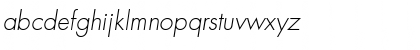 Download Futura Std Light Oblique Font Lowercase Preview